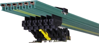 Троллейный пластмассовый шинопровод VAHLE серии VKS и VKL 30А-140А